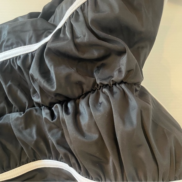 Carol Wior Black Ruched Slimming Swimsuit size 16 Shape Detector never worn - Picture 5 of 12